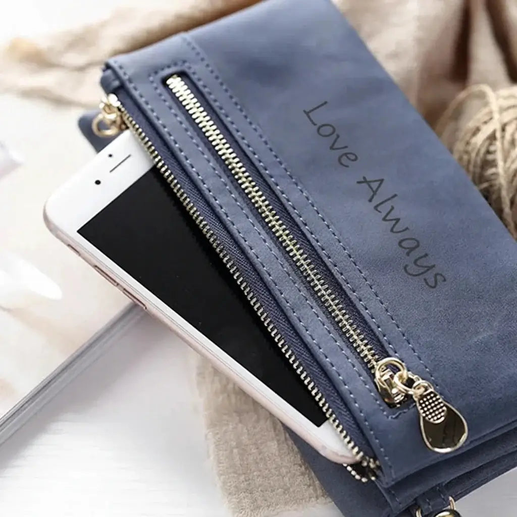 High capacity womens pu leather wallet Picture Fashion Wallet - Hadi Craft