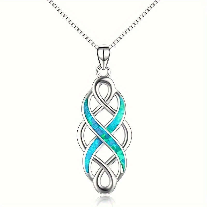 Irish Celtic Knot Pendant Necklace - Hadi Craft
