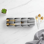 Kitchen drawer organizer for cutlery Kitchen Knife Spice Storage Tray - Hadi Craft