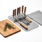 Kitchen knife drawer organizer Kitchen Knife Holder with 5 & 11 Slots - Hadi Craft