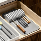 Kitchen knife drawer organizer Kitchen Knife Holder with 5 & 11 Slots - Hadi Craft