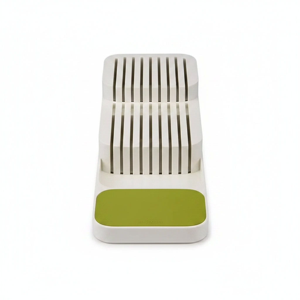 Kitchen knife drawer organizer Knife Storage Box with Separation Slots - Hadi Craft