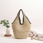 Large Straw Beach Bag For Women Woven Bag - Hadi Craft
