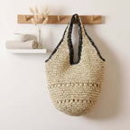 Large Straw Beach Bag For Women Woven Bag - Hadi Craft