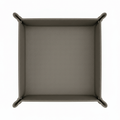 Leather catchall tray customize laser engraving desk organizer tray - Hadi Craft