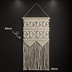 Macrame Wall Hanging, Boho Wall Decor, Bohemian Home Decor, Cotton Macrame, Wall Art - Hadi Craft