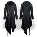 Medieval Gothic Victorian Steampunk Coat Women Renaissance Jacket Vintage Cosplay Trench Coat - Hadi Craft