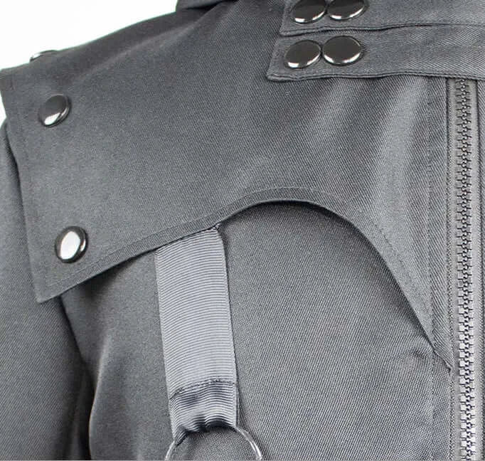 Medieval Gothic Victorian Steampunk Coat Women Renaissance Jacket Vintage Cosplay Trench Coat - Hadi Craft