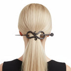 Medieval Viking Hair Pin – Celtic Knot Nordic Hair Clip for Women - Hadi Craft