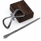 Medieval Viking Hair Pin – Celtic Knot Nordic Hair Clip for Women - Hadi Craft