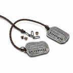 Men’s Viking Rune Protection Necklace Stainless Steel Elder Futhark Nordic Strength Pendant for Men - Hadi Craft