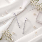 Mini Moissanite Stud Earrings – S925 Sterling Silver - Hadi Craft