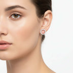 Mini Moissanite Stud Earrings S925 Sterling Silver - Hadi Craft