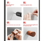 Modern Beech Wood Wall Hook – Modern Coat & Key Holder for Home - Hadi Craft