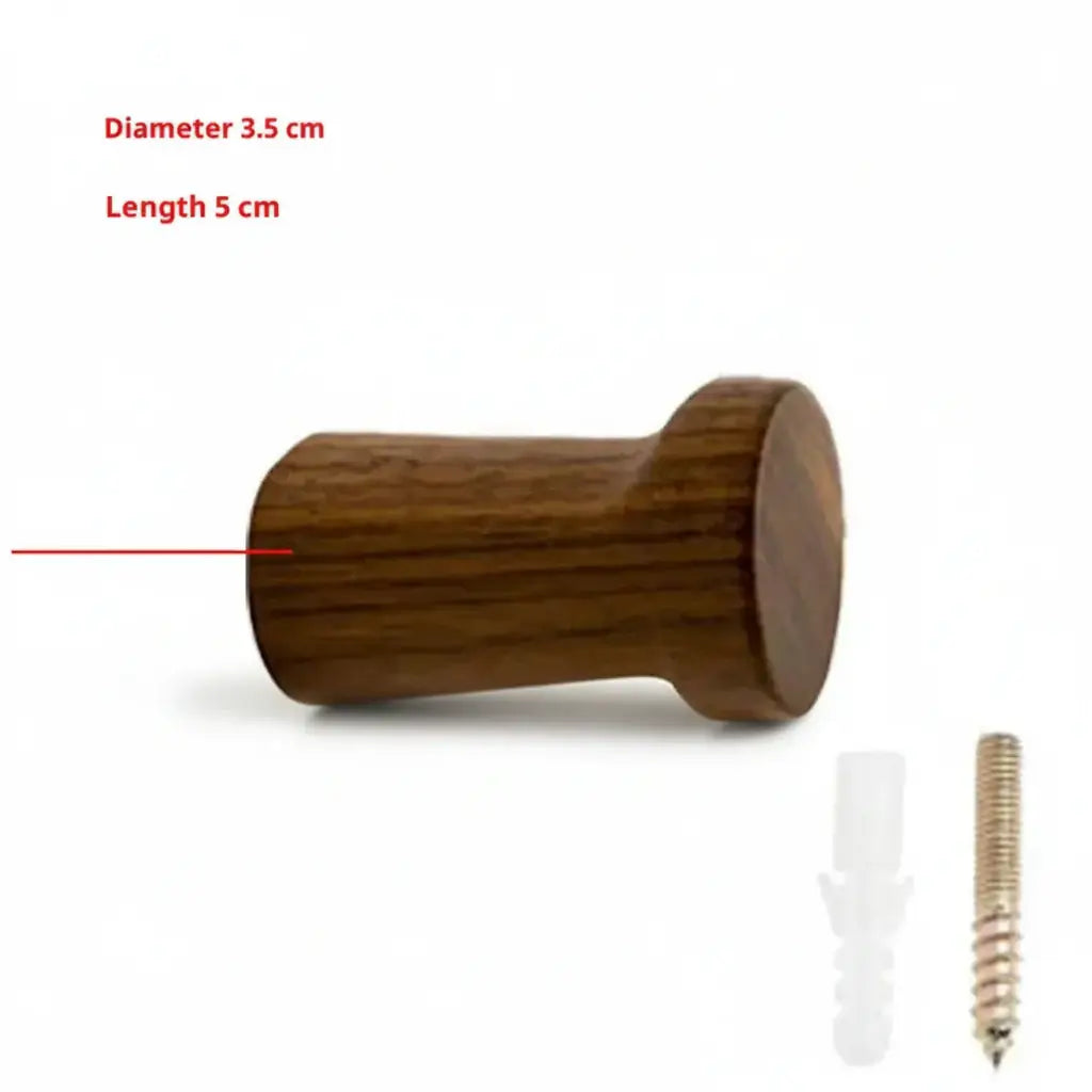 Modern Beech Wood Wall Hook – Modern Coat & Key Holder for Home - Hadi Craft