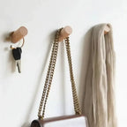 Modern Beech Wood Wall Hook – Modern Coat & Key Holder for Home - Hadi Craft