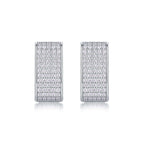 Moissanite star stud earrings – S925 Sterling Silver - Hadi Craft