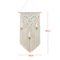Nordic Macrame Wall Hanging – Cotton Rope Woven Tapestry Boho Home Decor - Hadi Craft