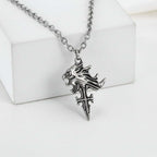 Norsemen necklace Pendant Necklace Men’s Women’s Fashion Jewelry Gift - Hadi Craft