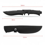 Outdoor Fixed Blade Knife – Portable Camping & Fishing Utility Knife for EDC & Hiking - Hadi Craft
