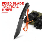 Outdoor Fixed Blade Knife – Portable Camping & Fishing Utility Knife for EDC & Hiking - Hadi Craft