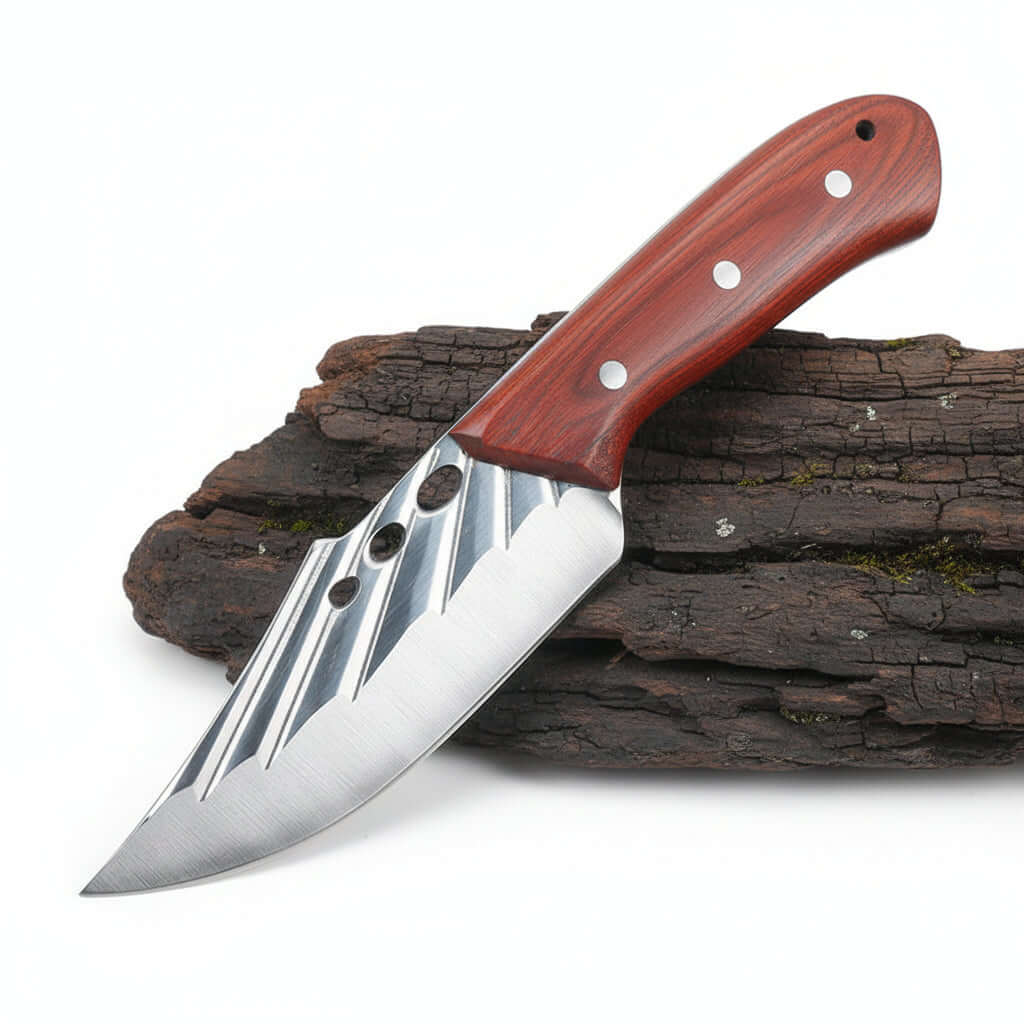 Outdoor Stainless Steel Boning Knife – Forged Retro EDC Utility Knife - Hadi Craft