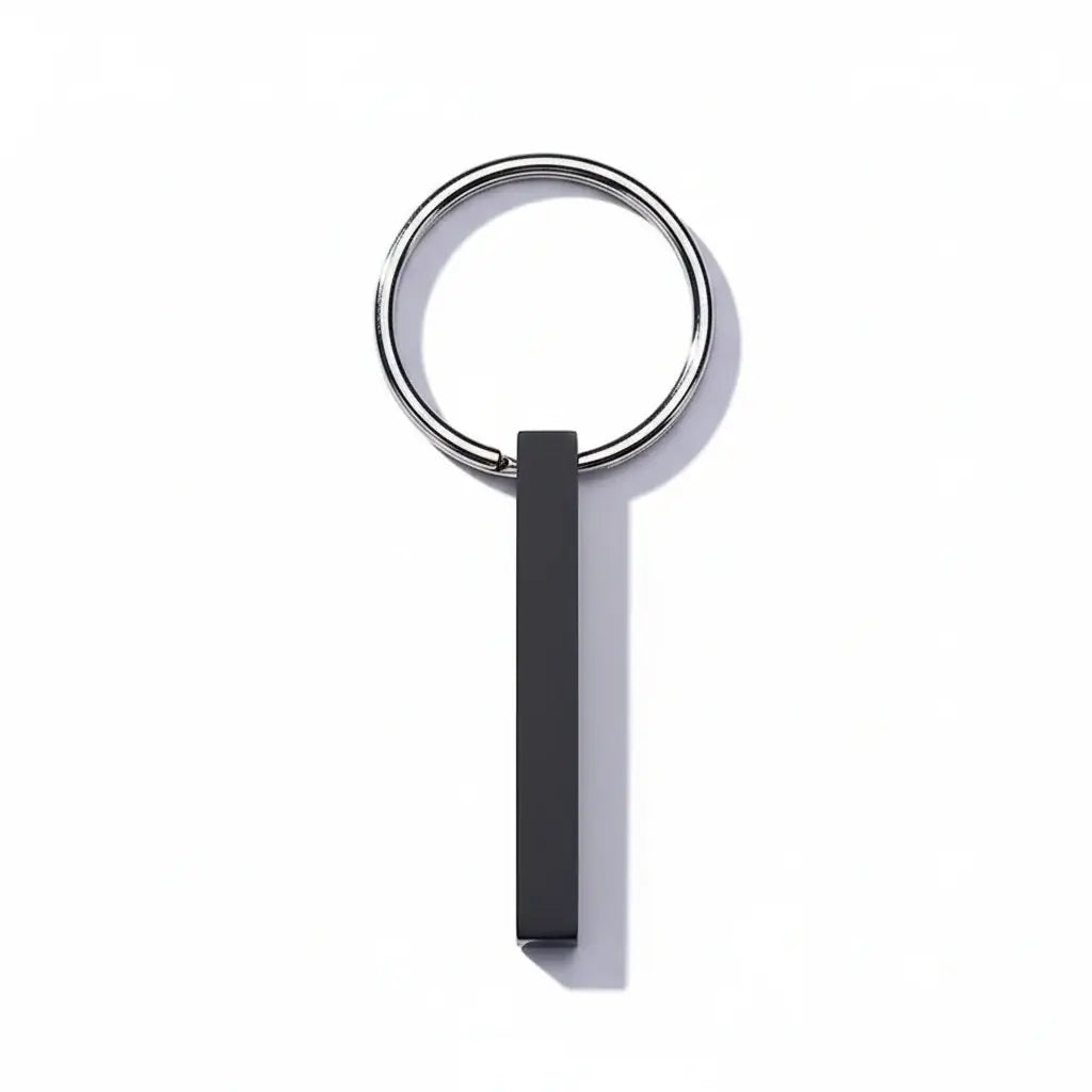 Personalized 3D Keychain 4 Sided Engraving - Hadi Craft