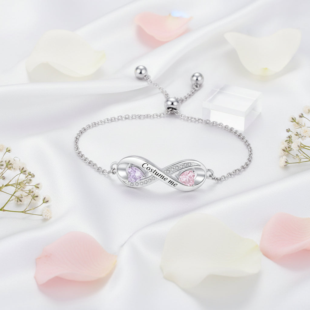 Personalized Birthstone Bracelet – Hadi Craft USA