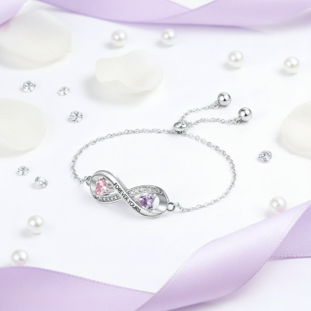 Personalized Birthstone Bracelet – Hadi Craft USA