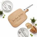 Personalized Chopping Board – Custom Engraved Wooden Kitchen Board - Hadi Craft