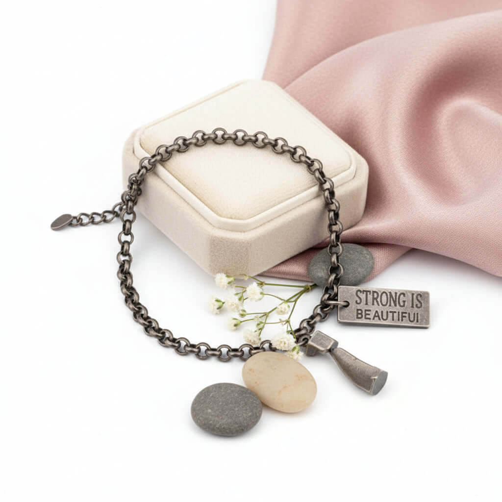 Personalized Dumbbell Bracelet – Hadi Craft USA