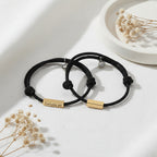 Personalized Magnetic Couple Bracelets | Hadi Craft USA