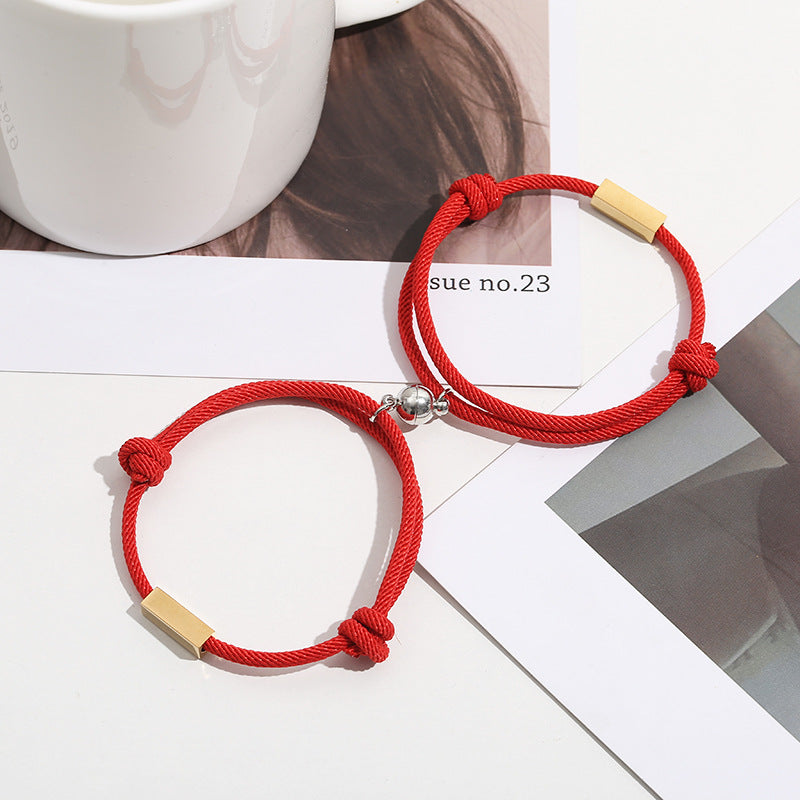 Personalized Magnetic Couple Bracelets | Hadi Craft USA