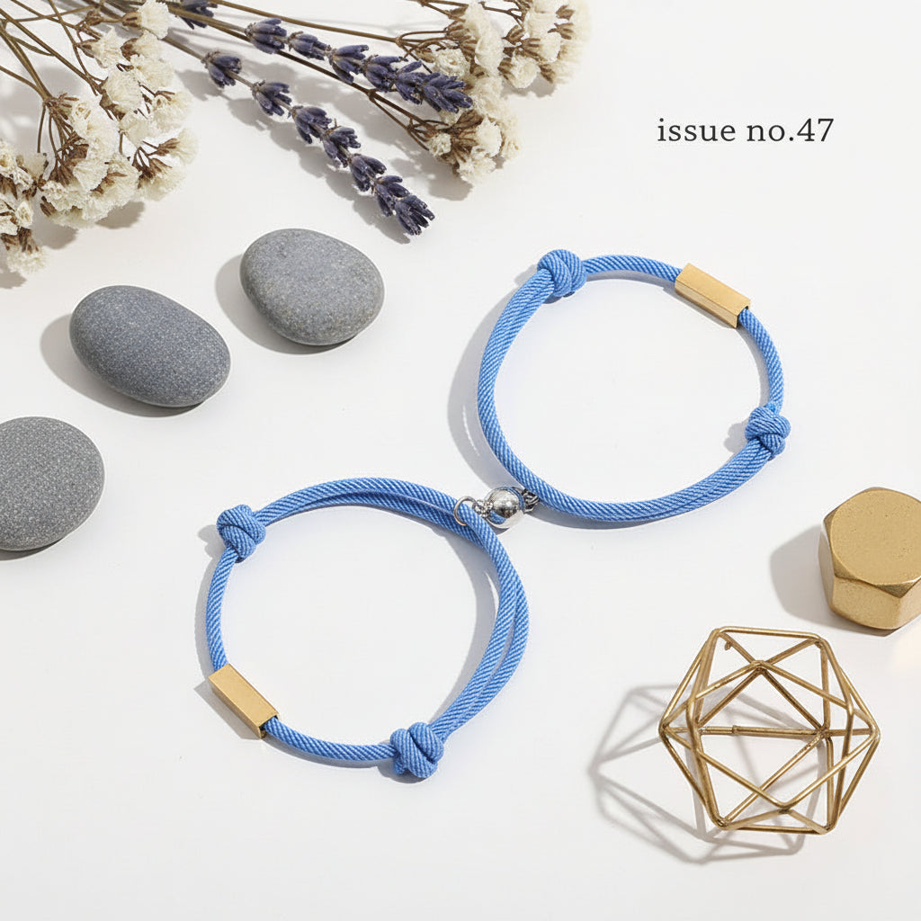 Personalized Magnetic Couple Bracelets | Hadi Craft USA