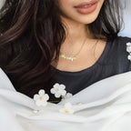 Personalized Titanium Steel Name Necklace – Personalized necklace - Hadi Craft