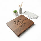 Personalized Walnut Cutting Board | Hadi Craft USA