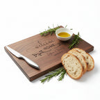 Personalized Walnut Cutting Board | Hadi Craft USA