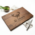 Personalized Walnut Cutting Board | Hadi Craft USA