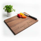 Personalized Walnut Cutting Board | Hadi Craft USA