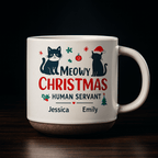 Personalized best friend mug Pottery Friend Mug Custom Engraved Cup - Hadi Craft