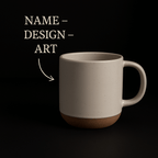 Personalized best friend mug Pottery Friend Mug Custom Engraved Cup - Hadi Craft