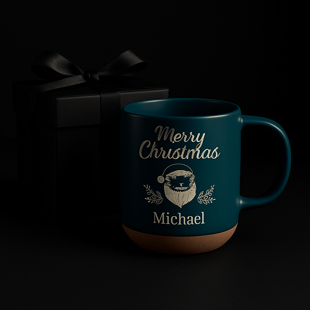 Personalized best friend mug Pottery Friend Mug Custom Engraved Cup - Hadi Craft