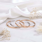 Personalized couple bracelet Rose Gold Custom Name Couple Bracelet - Hadi Craft