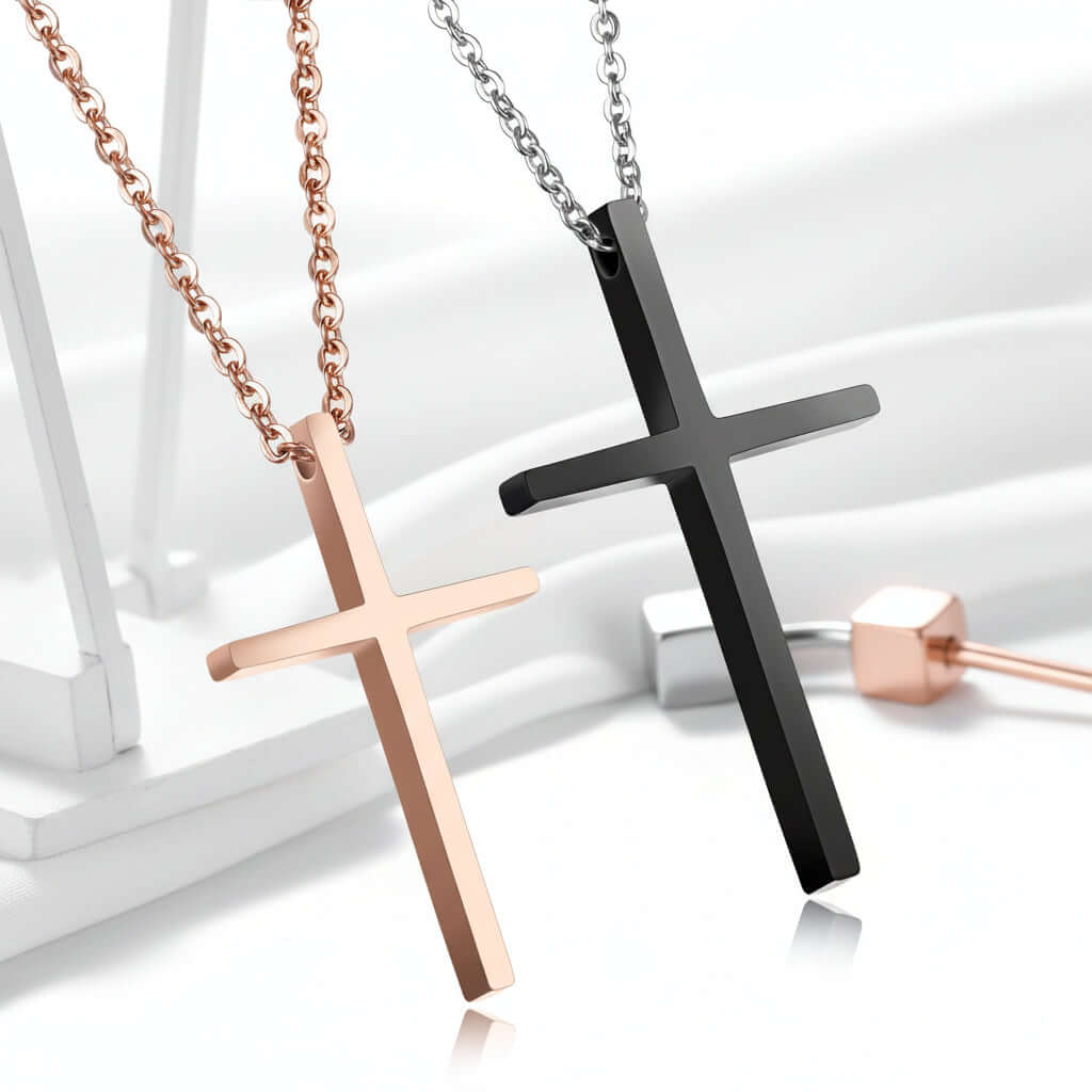 Personalized couple name necklace –Letter Pendant Titanium Steel Chain - Hadi Craft