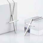 Personalized couple name necklace –Letter Pendant Titanium Steel Chain - Hadi Craft
