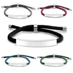 Personalized engraved bracelet for men and women Stainless Steel - Hadi Craft