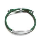 Personalized engraved bracelet for men and women Stainless Steel - Hadi Craft