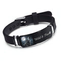 Personalized engraved stainless steel bracelet – Custom Gift - Hadi Craft