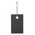 Personalized slate cutting board 9x6 with Hanger String - Hadi Craft