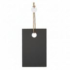 Personalized slate cutting board 9x6 with Hanger String - Hadi Craft